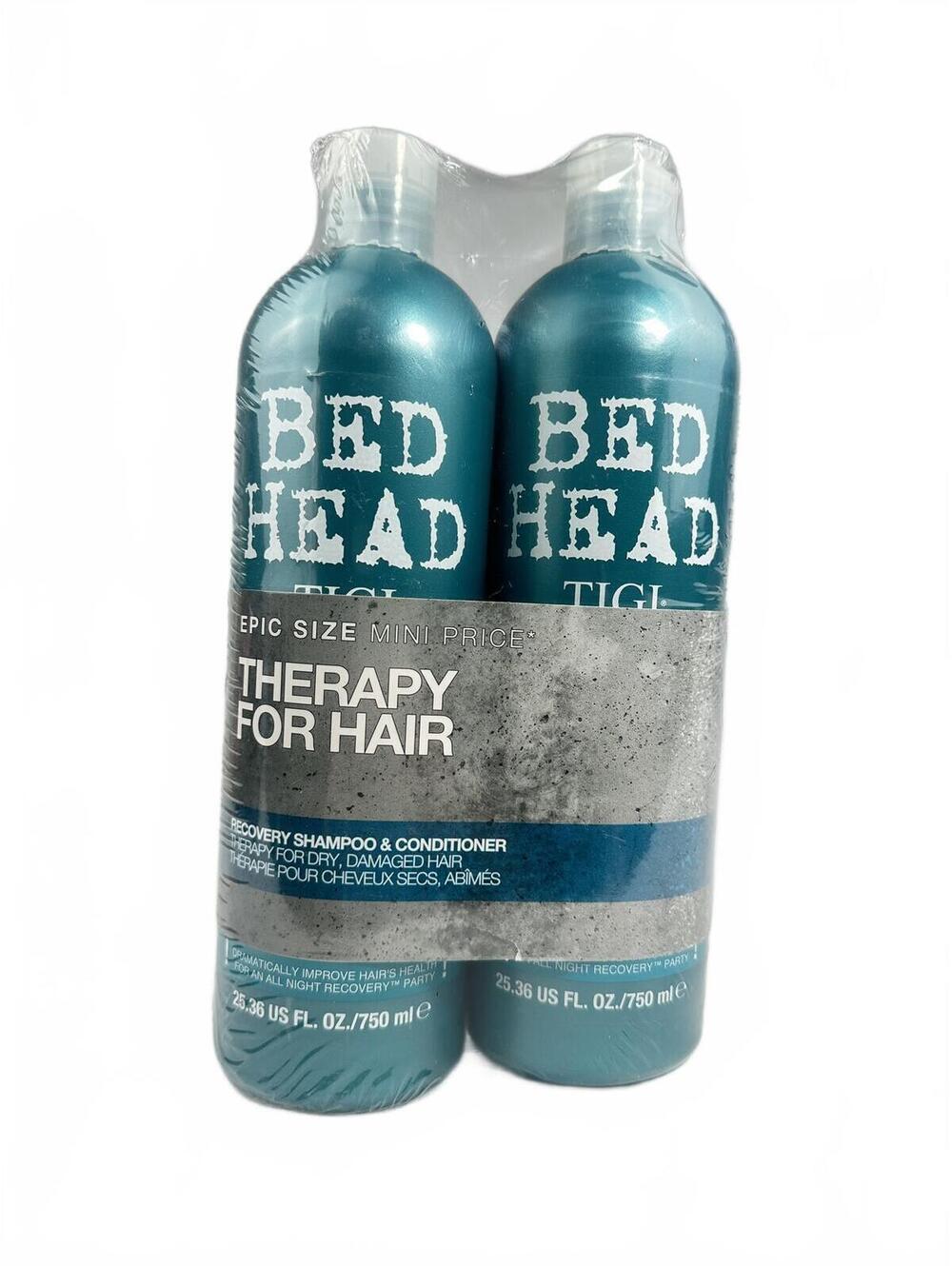 2/$80 ✨TIGI Bed Head Recovery Duo 750ml Shampoo Conditioner Set NEW Damaged Hair
